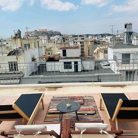 Apartmán 200Mbps Wifi - Penthouse With Acropolis View Atény Exteriér fotografie