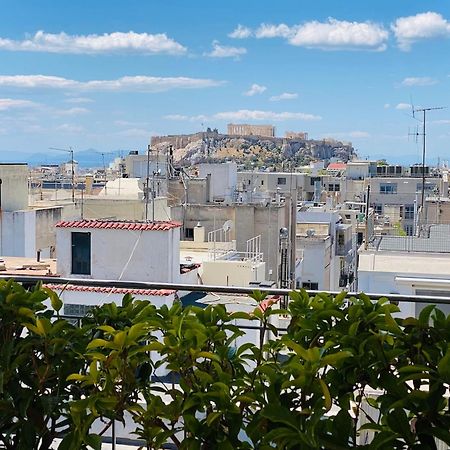 Apartmán 200Mbps Wifi - Penthouse With Acropolis View Atény Exteriér fotografie